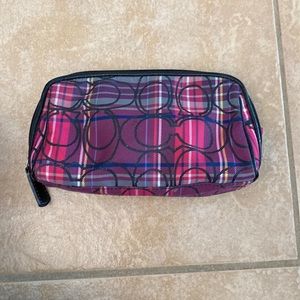 Coach makeup bag